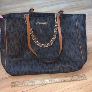 Michael Kors leather handbag
